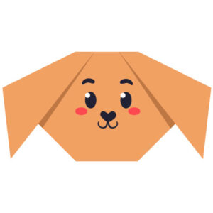 Origami Paper Dog Easy Step