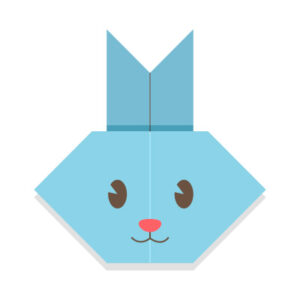 Origami Rabbit Face