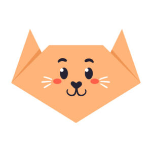 Origami Paper Cat