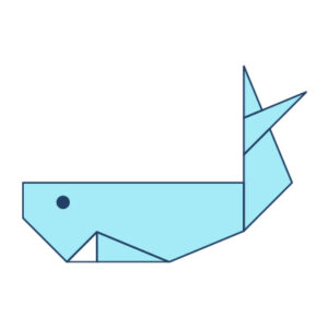 Origami Whale