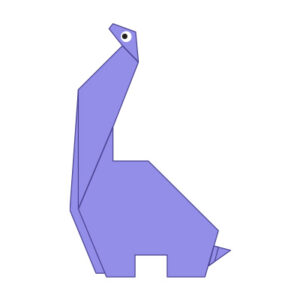 Origami Brachiosaurus
