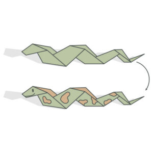Origami Snake