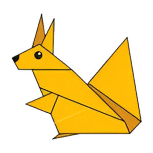Origami Squirrel